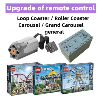 ÎN STOC Motor Telecomanda LED Light Set Pentru Bucla Coaster Compatibile Cu LEGO 10303 10261 10196 Blocuri Caramizi Jucarii