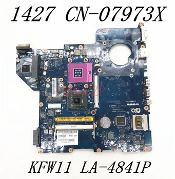 CN-07973X 07973X 7973X de Înaltă Calitate, Placa de baza PENTRU DELL Inspiron 1427 Laptop Placa de baza KFW11 LA-4841P PM45 DDR3 100%Testate Complet