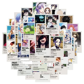 10/30/50Pcs Mixt Clasic Japonia Anime Autocolante Poster Copii Jucărie DIY Papetărie Laptop Notebook-uri de Bagaje Mașină de Graffiti Sticker Cadou