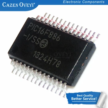 1buc/lot PIC16F886-I/SS SSOP-28 PIC16F886 SSOP 16F886 SMD Flash Microcontrolere noi și originale IC În Stoc