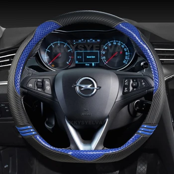 Volan masina se Acoperă D Forma de Piele Pentru Opel Astra 2015-2021 Corsa Combo Mokka 2018-2021 Grandland X Insignia CT 2017-2021