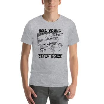Neil Young Și Crazy Horse Zuma Rock Folk Retro Supradimensionat Tricouri Fashion Mens Haine 100% Bumbac Streetwear Plus Dimensiune Topuri Tee