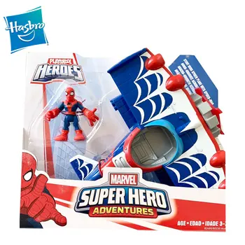 Hasbro Marvel Spider Man Vs Șopârlă Profesor De Crocodil Carul În Mișcare Figurine Model De Colectare Hobby Cadouri, Jucarii