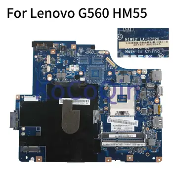 KoCoQin Laptop placa de baza Pentru LENOVO Ideapad G560 Z560 Placa de baza NIWE2 LA-5752P HM55