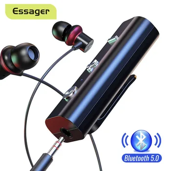 Essager Wireless Bluetooth 5.0 Receptor Adaptor Pentru Jack de 3,5 mm pentru Căști Bluetooth Aux Audio Muzica Transmițător Pentru Căști