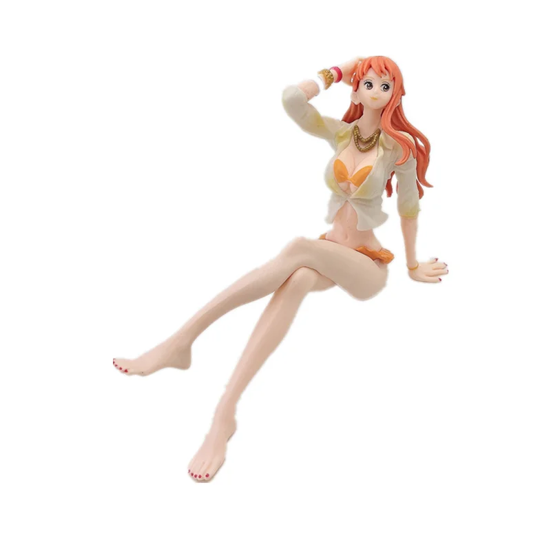 10CM Anime One Piece Figurina Nami Nico·Robin Nefeltari Vivi PVC Statuie de Acțiune Figura Model de Jucărie Pentru Copii Cadou de Ziua Papusa Imagine 5