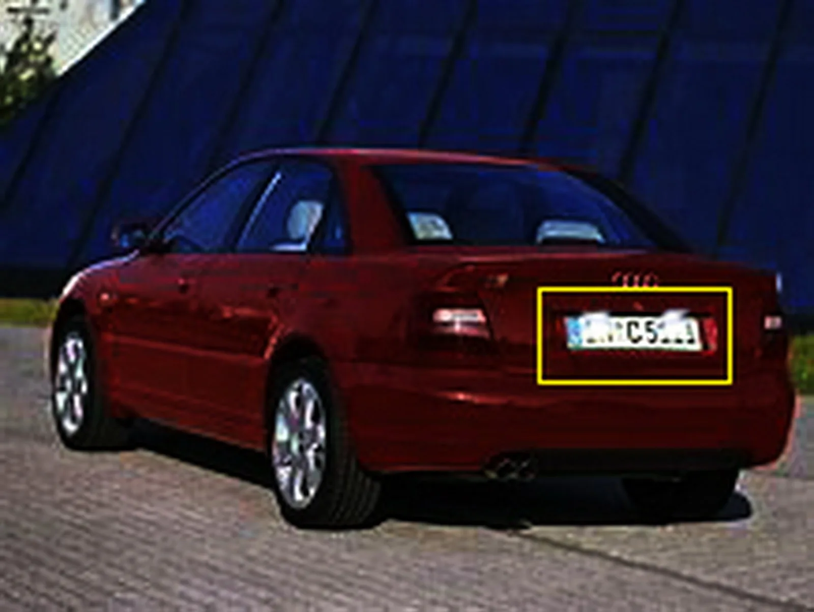 ANGRONG 2x Alb Canbus LED Numărul de Înmatriculare Aprinde Becuri Canbus Pentru Audi A4 B5 1995-2001 Imagine 5