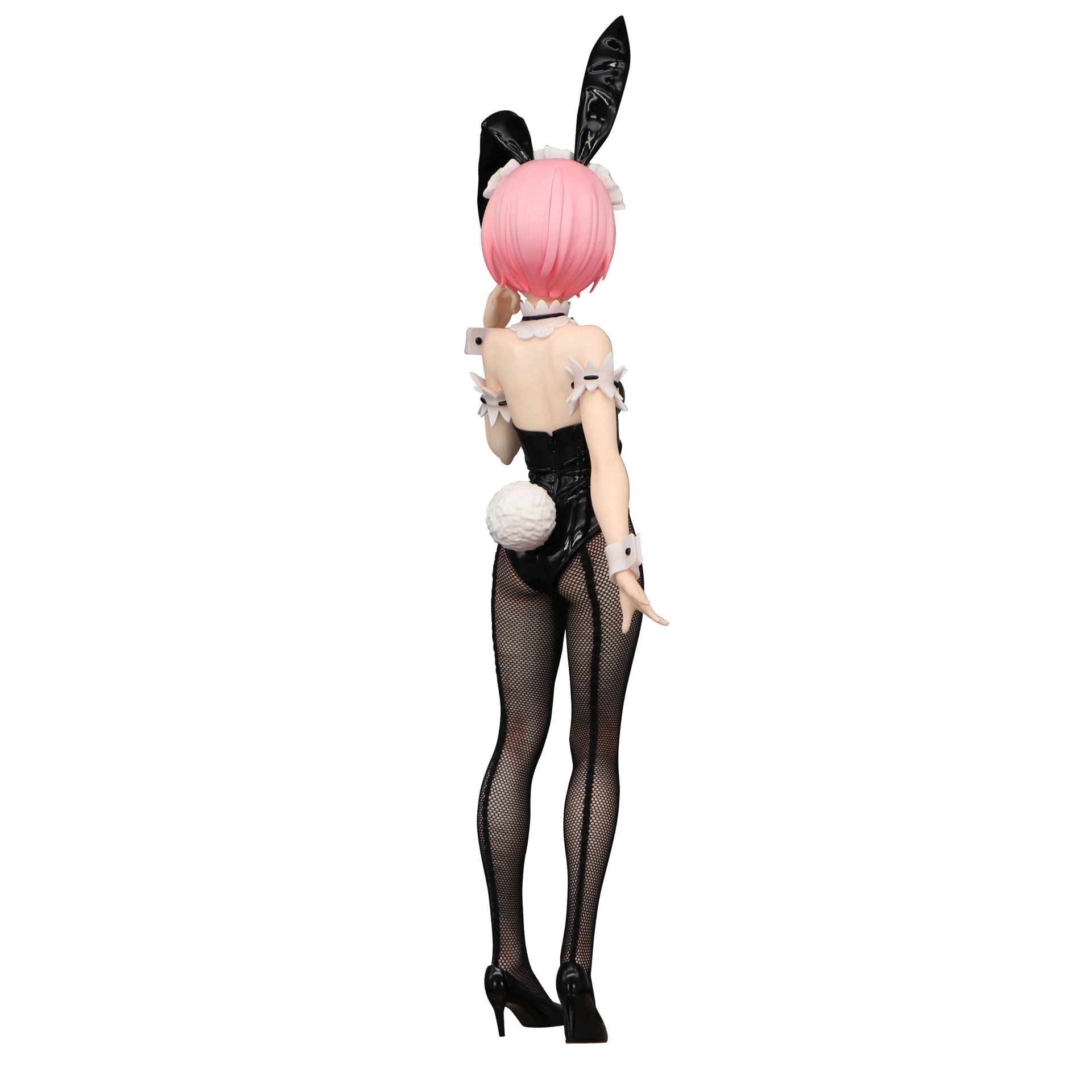 Anime Re: Viața Într-O Lume Diferită De Zero Ram Rem Fata Bunny PVC Acțiune Figura Desktop Ornamente de Colectie Model Jucarii Cadou Imagine 3
