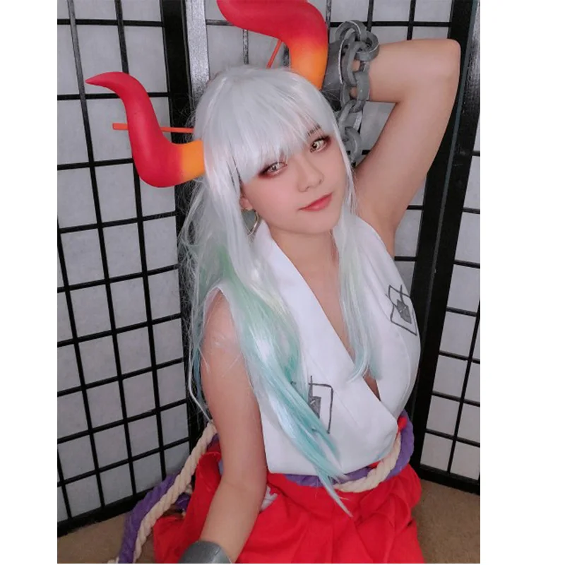 Anime Yamato Horn, Pălării Cosplay Prop Kanzashi De Par Ac De Păr Clip Cosplay Păr Accesorii Petrecere De Halloween Picătură Navă Imagine 2