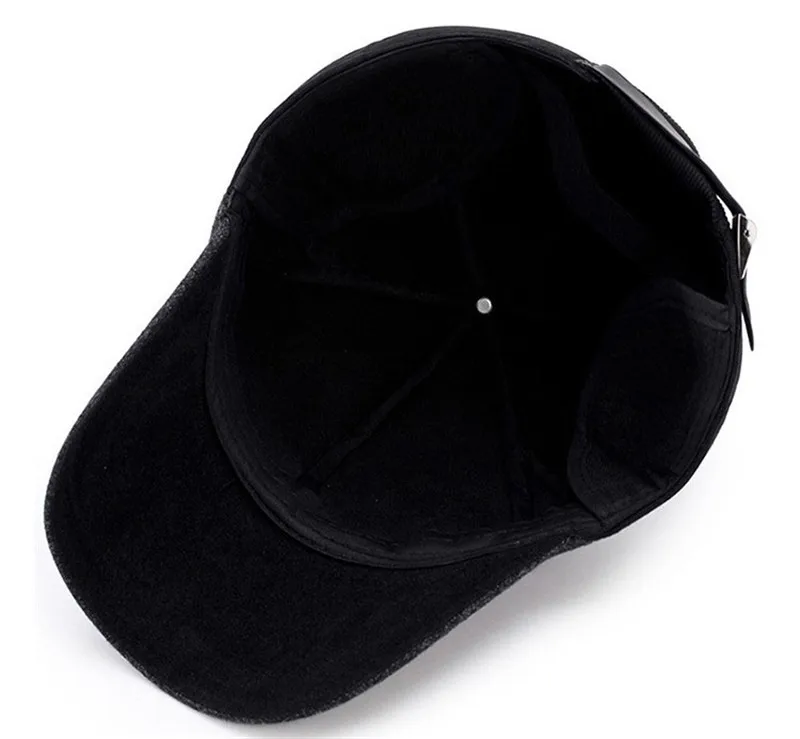 De Brand NOU de Toamnă Iarnă Șepci de Baseball pentru Bărbați cu Urechi de Bumbac Gros Cald Căști de protecție Capac de Oameni Tatăl Pălărie & Capace Imagine 5