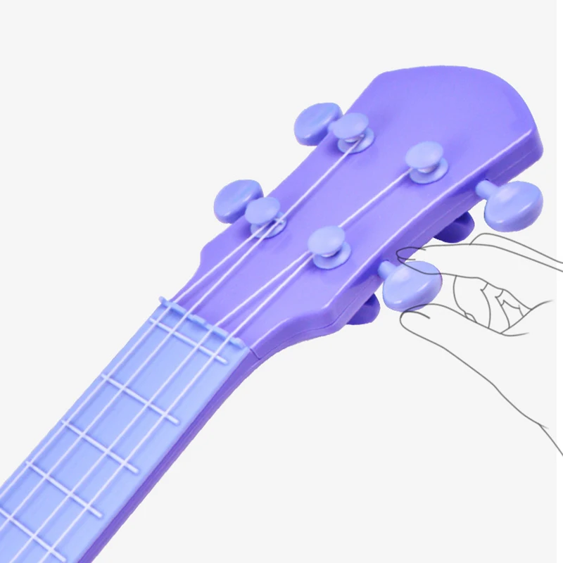 Disney Frozen 2 Ukulele Jucărie Instrument Muzical Chitara Poate Juca Incepator Instrumente Muzicale Jucarii Printesa de Fata Cadou Imagine 3