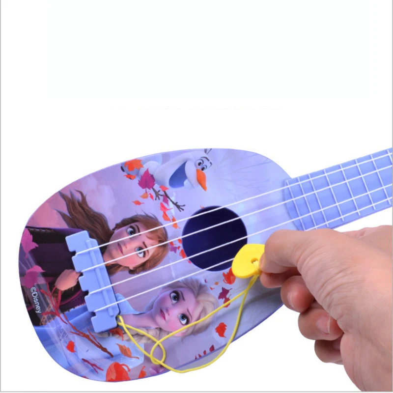 Disney Frozen 2 Ukulele Jucărie Instrument Muzical Chitara Poate Juca Incepator Instrumente Muzicale Jucarii Printesa de Fata Cadou Imagine 4