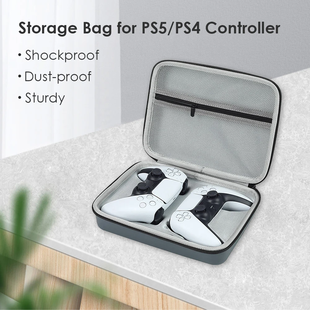 Dual Controller Transporta Pentru Sony PS5 de transport Sac de Călătorie Joc Consola Playstation5 Playstation PS 5 Caz Depozitare Accesorii Instrument Imagine 1