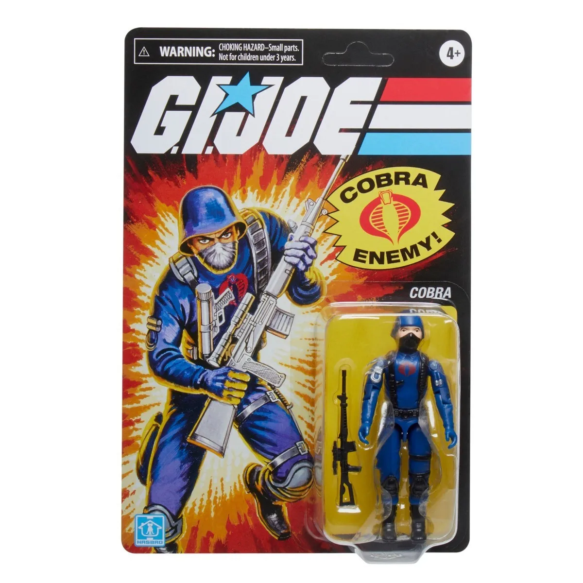 Hasbro G. I. Joe Retro Colecția Cobra Ofițer & Cobra Trooper 2-Pack 3.75 Inch Scară Figurine De Colectie Model De Jucărie F4925 Imagine 4