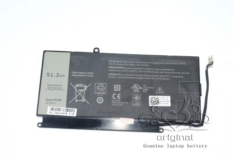 JIGU VH748 Original Baterie Laptop Pentru Dell V5560 V5460 V5470 Pentru inspiron 14-5439 Imagine 1