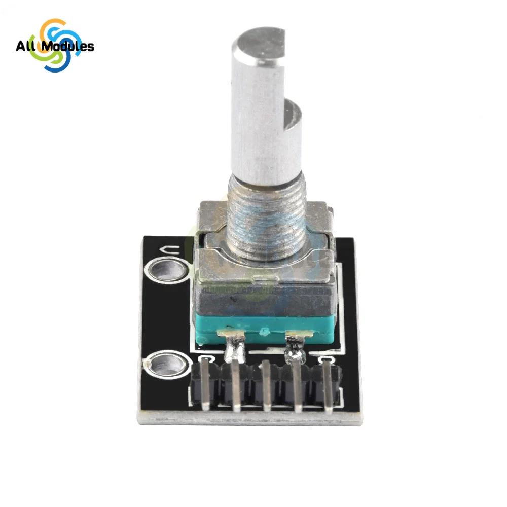 KY-040 360 de Grade Rotary Encoder Modul Caramida Întrerupător cu Senzor de Dezvoltare KY-040 pentru Arduino Imagine 1