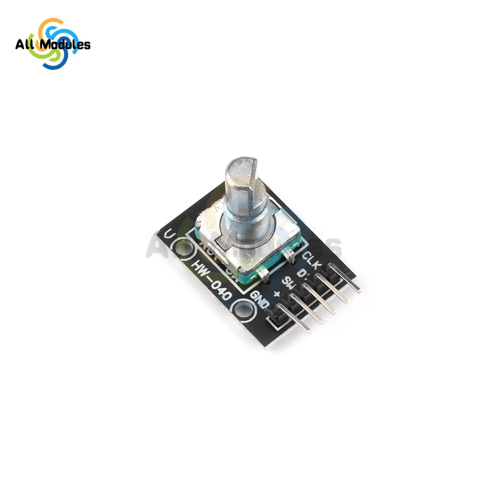KY-040 360 de Grade Rotary Encoder Modul Caramida Întrerupător cu Senzor de Dezvoltare KY-040 pentru Arduino Imagine 5