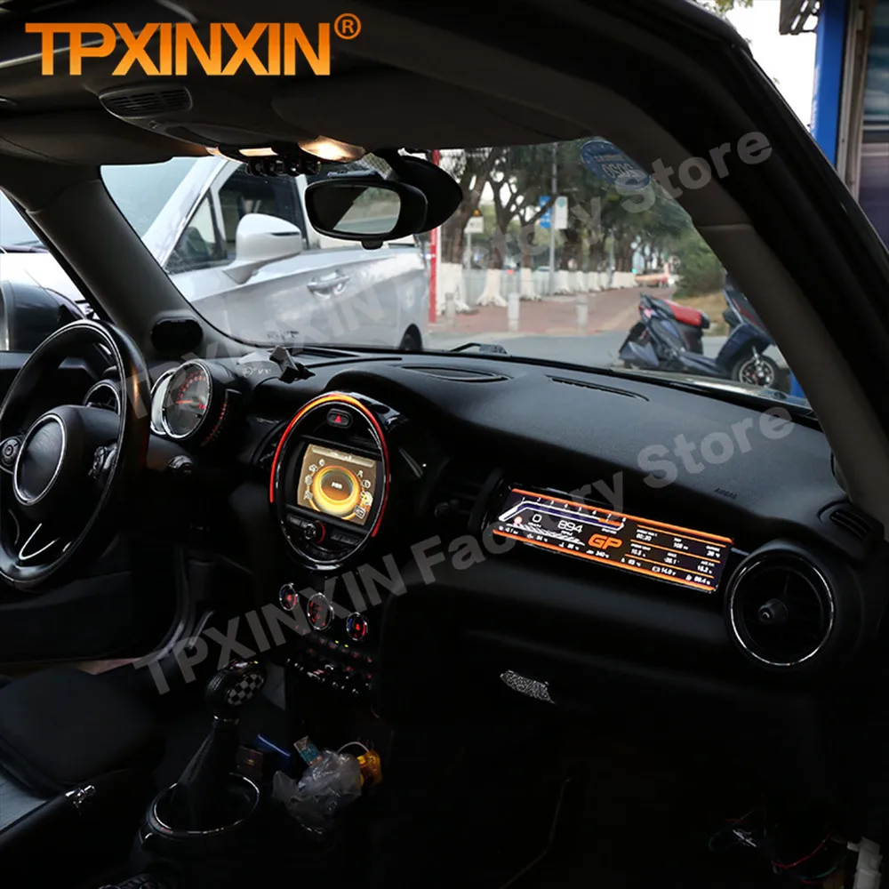 LHD RHD Co-pilot LCD tabloul de Bord Pentru BMW MINI F55 F56 F57 2015 2016 2017-2020 de Afișare Android Virtual Cockpit Instrument Imagine 2