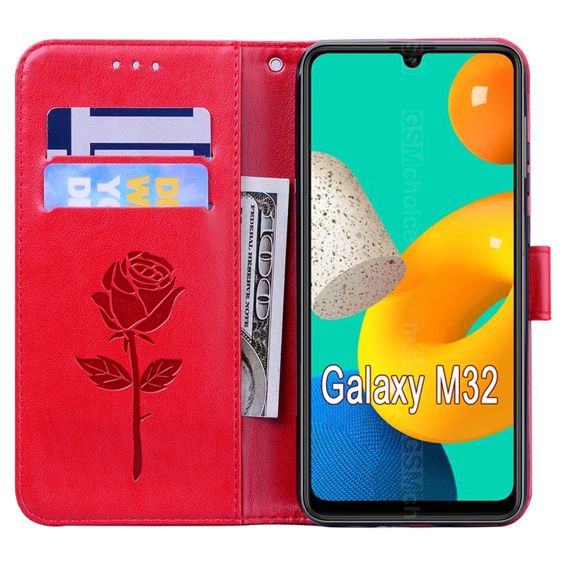 Portofel Funda Acoperire Pentru Samsung Galaxy M32 Cazul SM-M325F M325FV Flip din Piele Etui Carte Pe Samsung M32 M 32 De Caz Sac de Telefon Hoesje Imagine 2