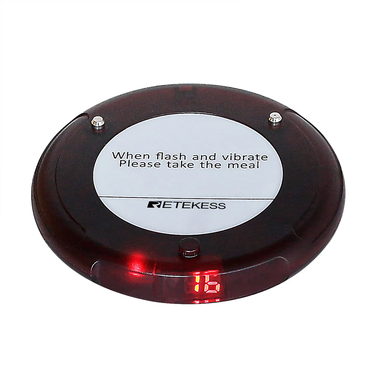 Retekess 10buc Coaster Pager Receptoare Pentru TD163 Restaurant Wireless Sistem de apelare Magazin de Cafea Biserica Clinica Salon de Frumusete Imagine 1